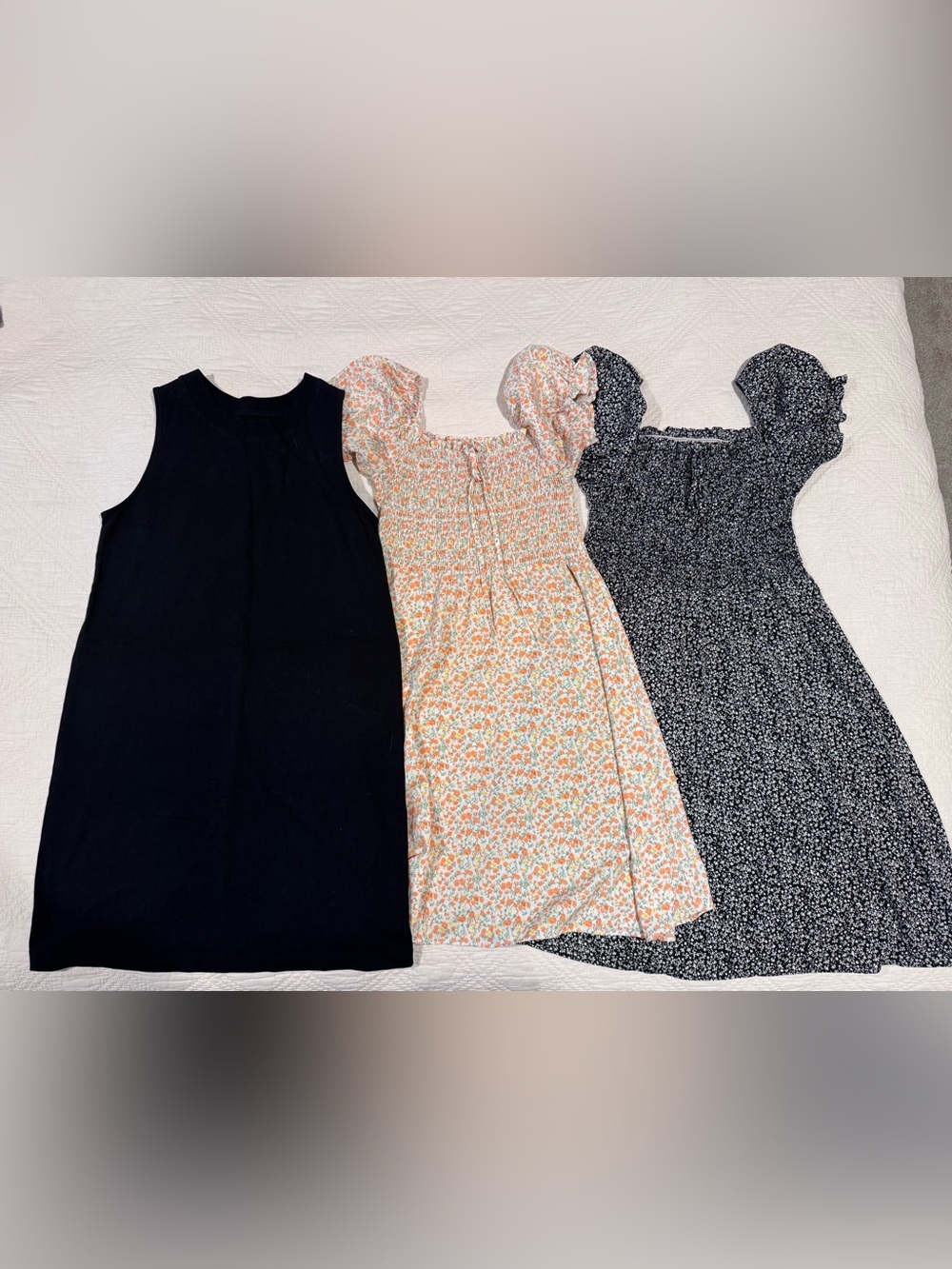 Three dresses